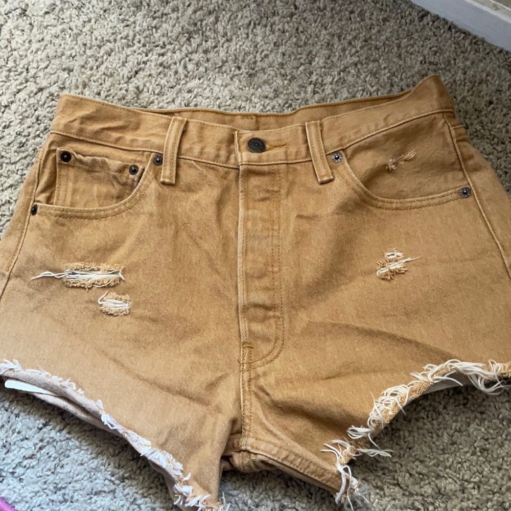 Tan Levi 501s - see measurements